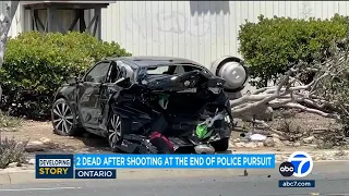 Innocent driver, suspect dead after chase, officer-involved shooting in Ontario