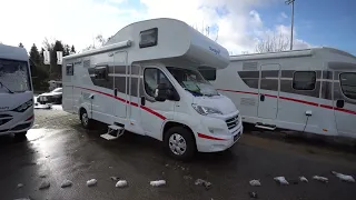 Billigste Alkoven Wohnmobile 2022: Hymer Sunlight A70. Riesen-Zuladung. Größte Stehhöhe (fast 3m!).