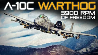 A-10 Warthog 3900 RPM Of Freedom  | The Best Warthog Simulator | Digital Combat Simulator | DCS |