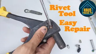 DIY Riveter Easy Repair I Rivet Tool, Madali Lang mag-Repair! - Haus Tricks TV