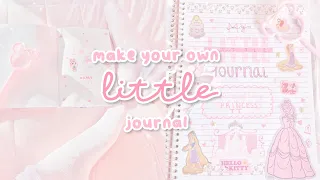 ꒰ sfw agere ꒱ how to make your own little journal ♡