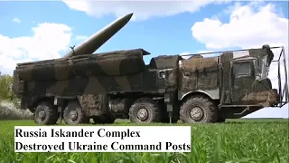 Russia Iskander Ballistic Missile Destroyed The Command Posts of the Armed Forces of Ukraine || 2022