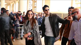 Just Married Kiara And Siddharth First Visual After Marriage At Airport