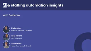 Live with Dedicare - AI & staffing automation insights