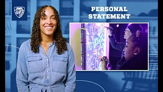 Admissions Tips: Personal Statement