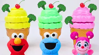 Best Sesame Street Learning Video For Toddlers Compilation| Vegetable and Fruit Names | Numbers