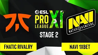 CSGO VOD - NA`VI vs FNATIC - ESL Pro League 2021