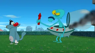 हिंदी Oggy and the Cockroaches 👽😳 NEW BUDDY 👽😳 Hindi Cartoons for Kids