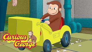 George's new front loader truck 🐵 Curious George 🐵 Kids Cartoon