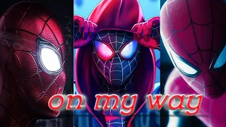 Alan walker - On my way ft. Spider-Man  || HD