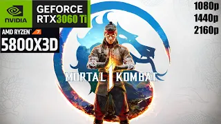 Mortal Kombat 1 | RTX 3060 Ti & Ryzen 7 5800X3D | 1080p, 1440p & 4K Benchmarks