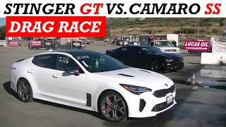 2020 Kia Stinger GT vs. 2018 Camaro SS