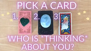 ♡Who is *THINKING* About You & *WHY?*♡ PICK A CARD ♡Timeless Love Tarot Reading♡