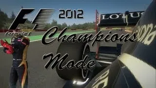 F1 2012 Gameplay - Champions Mode - Kimi raikkonen - Spa Francorchamps