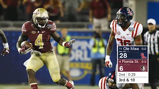 #4 Florida State vs. #11 Ole Miss | 22-point Comeback Thriller | CFB Throwback