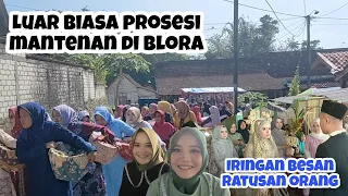 Blora Keras Lur, Pengiring Manten Ratusan Orang | Full Prosesi Pengantin Jawa Di Blora