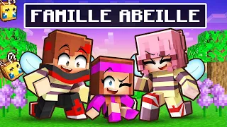 Adopté par une famille D'ABEILLE sur Minecraft !