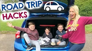 ROAD TRIP HACKS  AD  |  SUMMER MOM HACKS  |   EMILY NORRIS