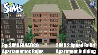 The Sims 2: Speed Build | Apartamentos Rojos | Apartment Speed Build