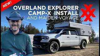 RAM 1500 Overland Explorer Camp-X Install - Maiden Voyage in Montana