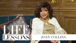 Joan Collins reveals the key to success and her best beauty advice: Life Lessons | Bazaar UK
