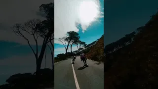 the Glen in Cape Town ⛰️🛹 #skate #capetown #love #longboard