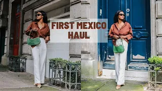 FIRST MEXICO TRY-ON  HAUL, Massimo Dutti, Stradivarius, Mango...| DadouChic