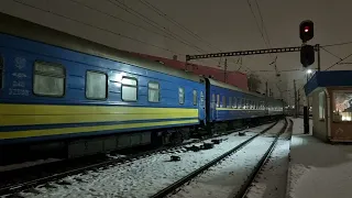 🇺🇦 "Все буде Україно!" Електровоз ЧС4-210 з поїздом REx 772 "Подільський Експрес" Хмельницький-Київ.