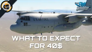 The new C130 Hercules by Captain Sim - Complete Review - MSFS2020