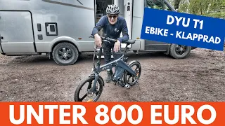 PREISWERTER gehts nicht - E-Klapprad für unter 800 Euro