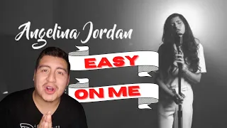 MY FIRST TIME HEARING Angelina Jordan - Easy On Me (Adele Cover) Live From Studio || REACTION