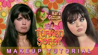 Playing Dress Up || "The Sultan of Cinema" Türkan Şoray Makeup Tutorial