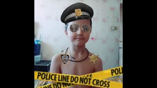 Самый молодой полицейский Украины апрель 2017  The youngest police officer in Ukraine in April 2017