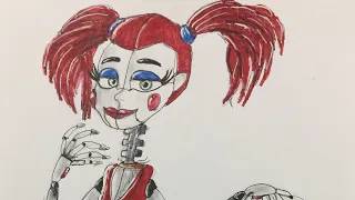 Drawing Eleanor (Five Night’s At Freddy’s Fazbear Frights To Be Beautiful)