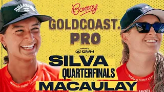 Luana Silva vs. Bronte Macaulay I Bonsoy Gold Coast Pro presented by GWM - Quarterfinals