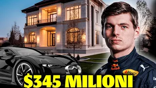 LA LUSSUOSA vita di MAX VERSTAPPEN:  Guadagni, Proprietà, Orologi e Auto di Lusso