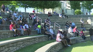 “No justice, no peace, no racist police”: Peaceful protesters marches through downtown Warren