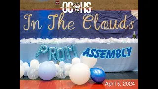 Prom Assembly  April 5, 2024