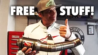 How YOU can get FREE stuff.  Sick Bike Mods and Gear!