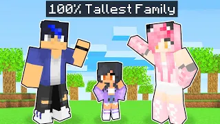 APHMAU Adopted by the TALLEST FAMILY in Minecraft! - Parody Story (Ein, Aaron, KC GIRL)