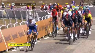 Julian Alaphilippe Attacks Rivals On Mont Aigoual | 2020 Tour de France Stage 6