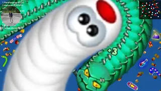 🐍WORMATE ZONE.IO | Rắn Săn Mồi #354 BIGGEST SNAKE | Epic Worms Zone Best Gameplay | Wahono Chanel15