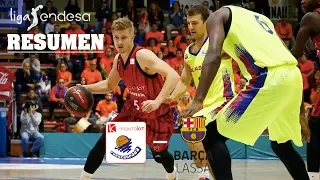 Montakit Fuenlabrada - Barça Lassa (79-73) RESUMEN // Jornada 7 Liga Endesa