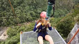 The Plunge (World's deepest canyon swing)