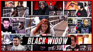 Black Widow Trailer Reactions Mashup