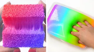 4 Hours Oddly Satisfying Slime ASMR No Music Videos - Relaxing Slime 2022