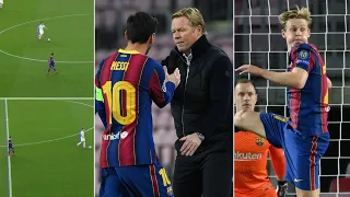 Lionel Messi accused of lack of EFFORT vs Dynamo | Why is Koeman playing de Jong at CENTRE-BACK?