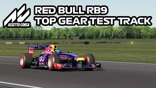 Red Bull RB9 @ Top Gear Test Track | 56:704 | Assetto Corsa