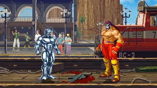 Mugen World Heroes NeoGeegus vs Fatal Fury Krauser San