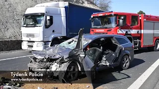 AUTO NA D7 NAJELO ZEZADU POD KAMION